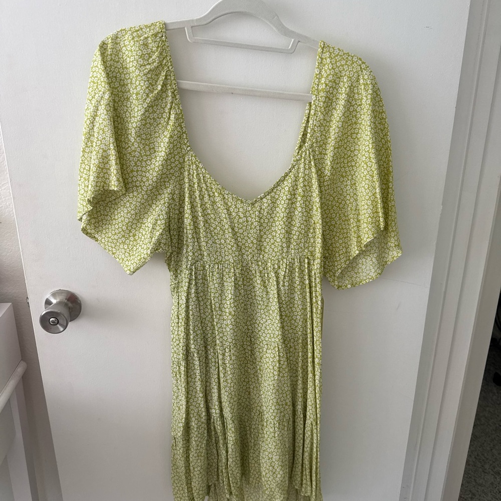 Billabong Green Patterned Dress